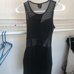 Black tight formal dress